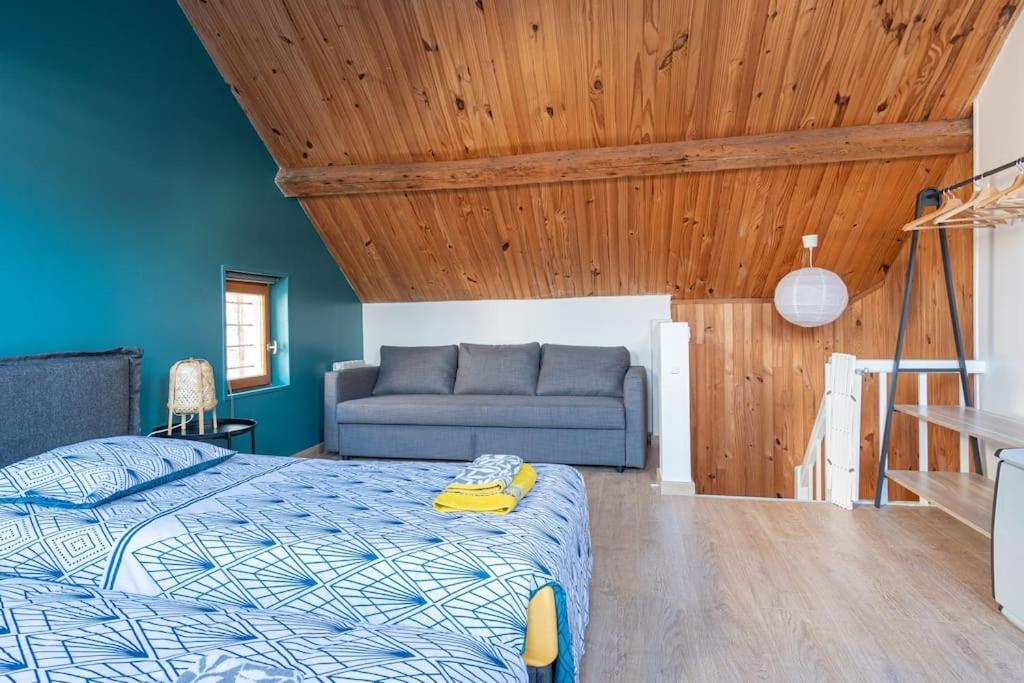 Вилла Le Refuge D'Arsene - Echappee Sur L'Aiguille Этрета Экстерьер фото